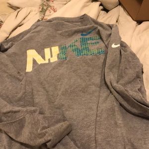 Nike Long Sleeve Cotton T-Shirt